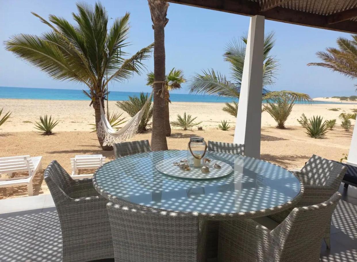 Luxury Beach Villa, Praia De Chaves, Boa Vista Сал-Рей Экстерьер фото